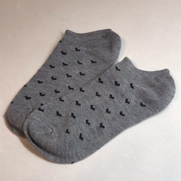 🆕 3 pairs ELLE ankle socks - grey and white - Picture 7 of 7